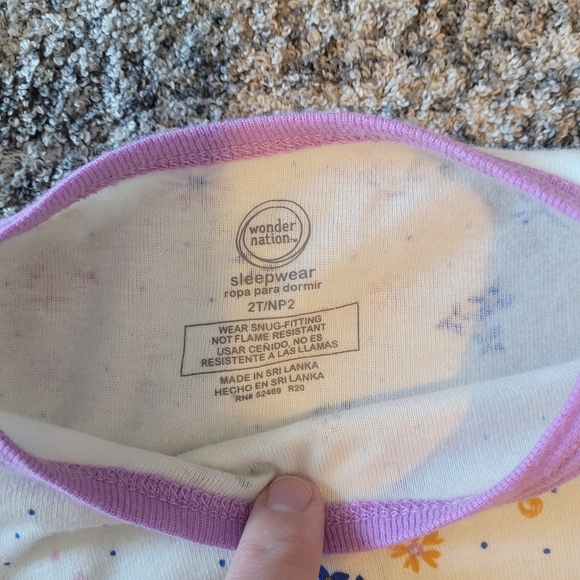 2T wonder nation PJ set - Picture 2 of 2